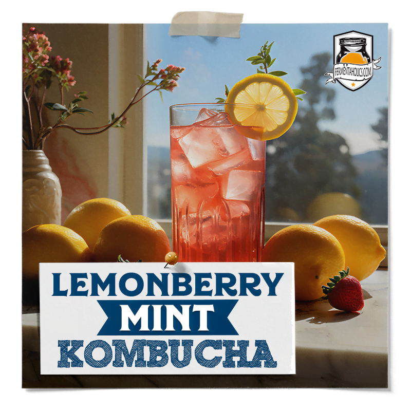 lemonberry kombucha