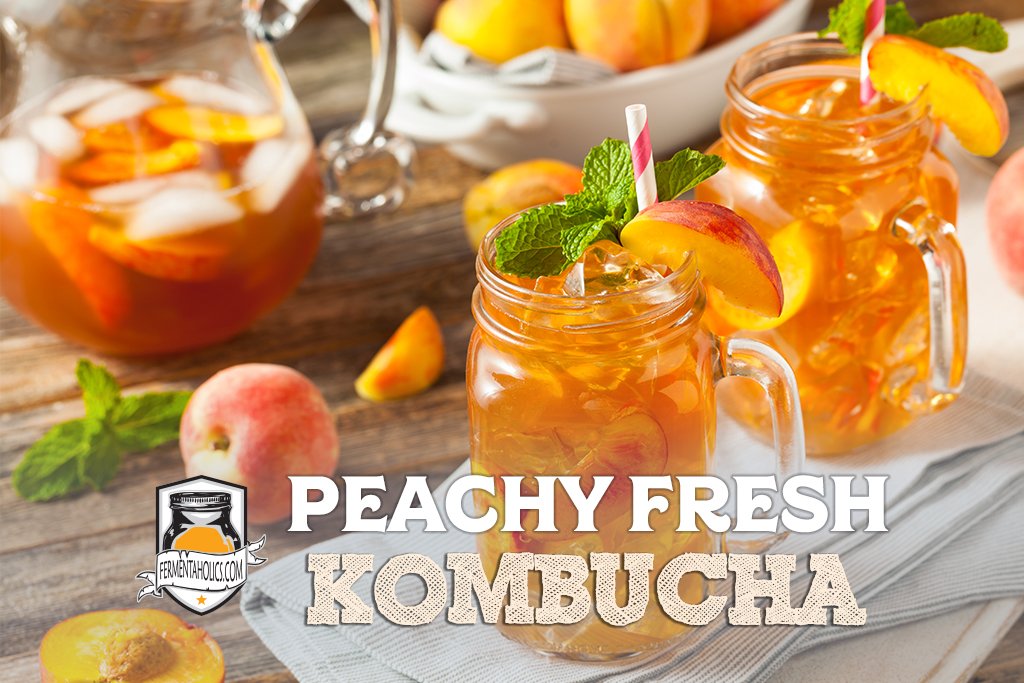 Peach Kombucha Recipe