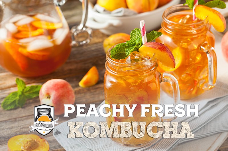 Peach Kombucha Recipe