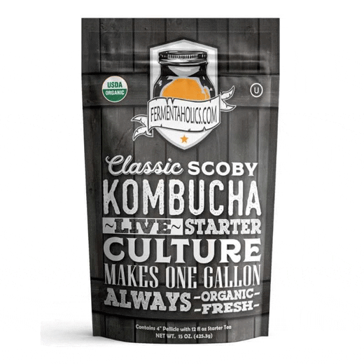 Fermentaholics Organic Classic Scoby Kombucha