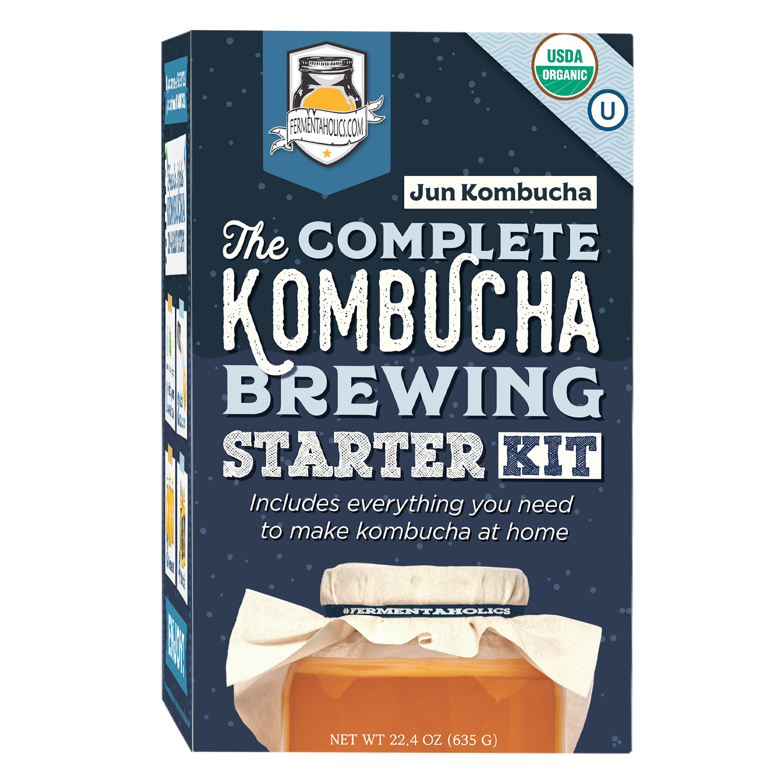 The Complete USDA Certified Organic Jun Kombucha Brewing Starter Kit