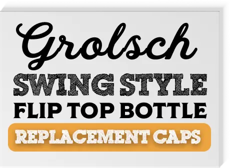 Swing Top Bottle Replacement Caps