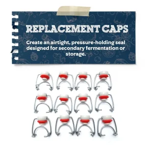 Swing Style Flip Top Bottle Replacement Caps