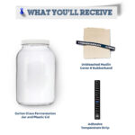 Glass Gallon Jar 3 Piece Set
