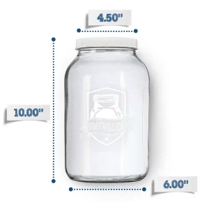 Printed Gallon Jar for Fermentation and Brewing