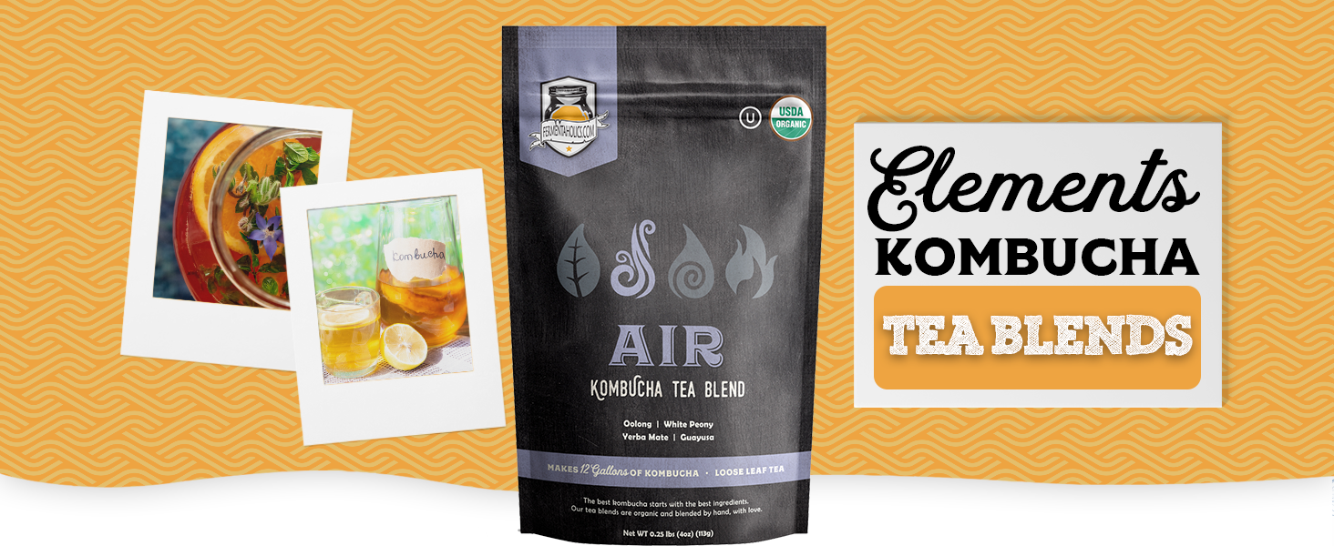 Air Kombucha Loose Leaf Tea Blend