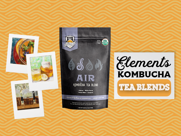 Air Kombucha Loose Leaf Tea Blends