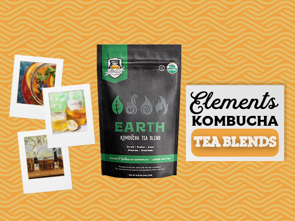 Earth Kombucha Loose Leaf Tea Blends