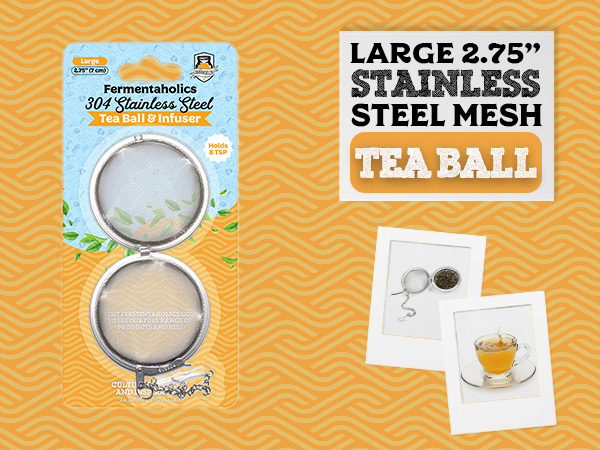 Large Stainless Steel Tea Ball