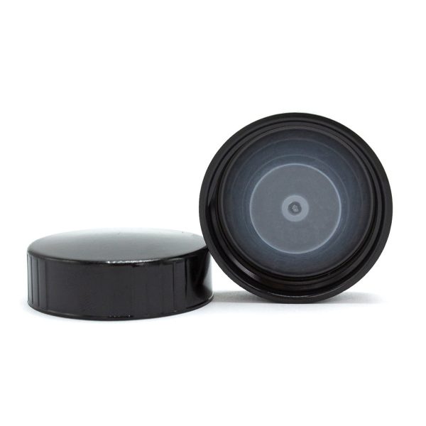 Black Screw Caps