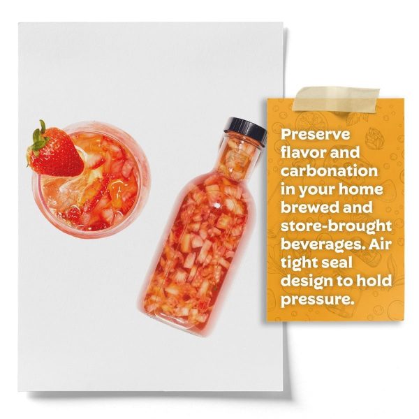 Replacement Lids For Store-Bought Kombucha Bottles