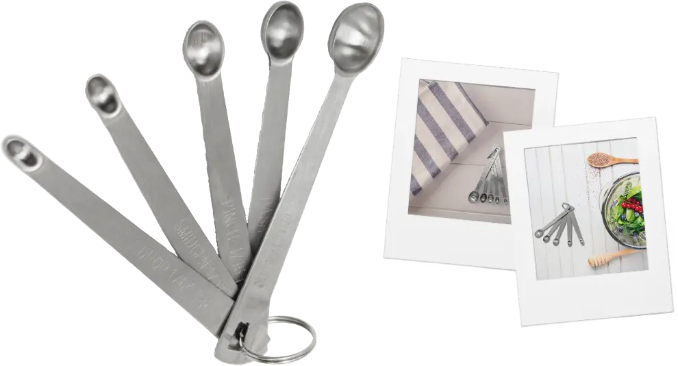 5 Piece Mini Measuring Spoons