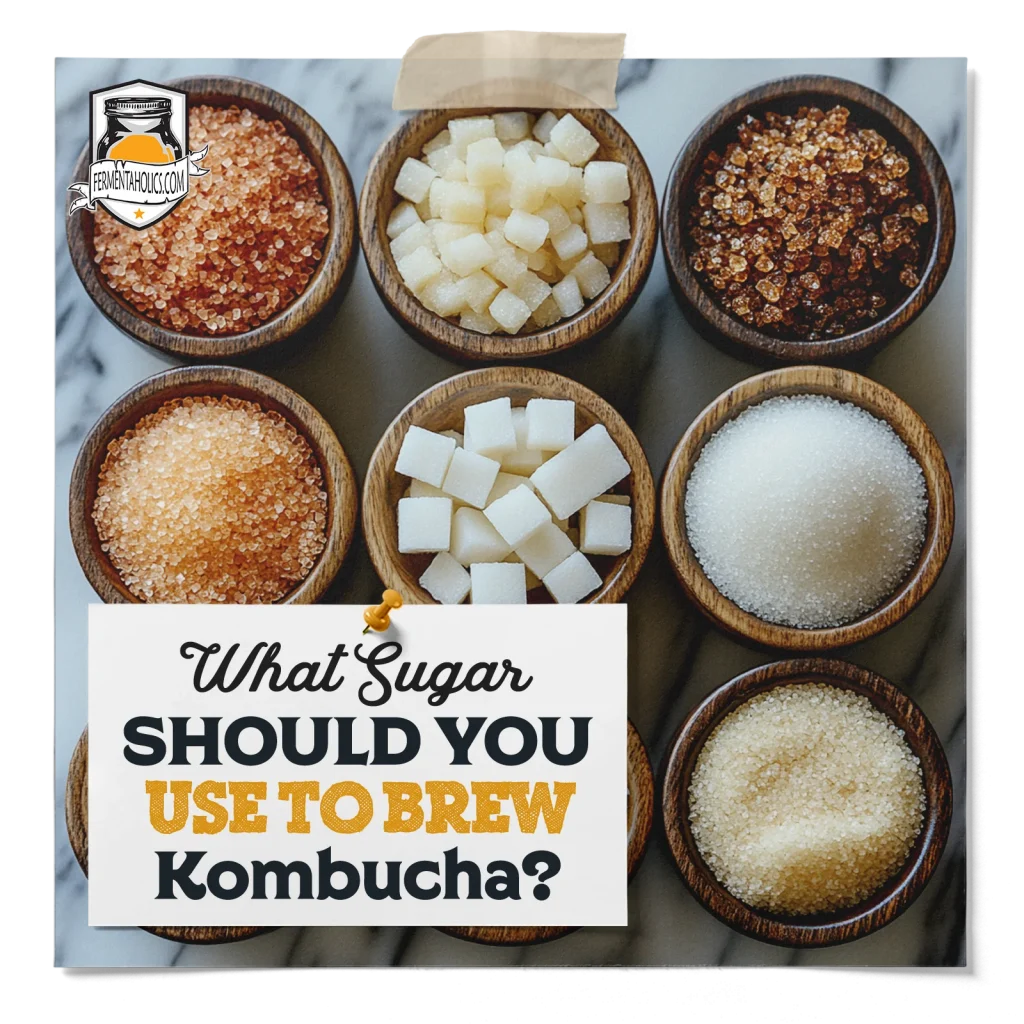 what sugar should you use to brew kombucha