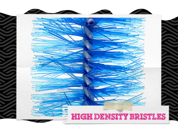 11&Quot; Bottle Brush Blue