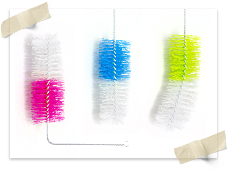 Bendable Bottle Brushes