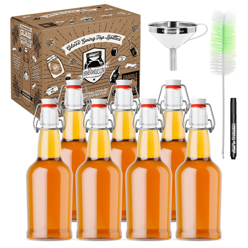 8-Pack Swing Top Kombucha Bottling Kit