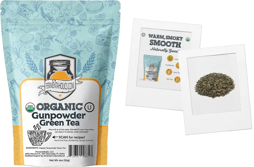 Organic Gunpowder Green Tea