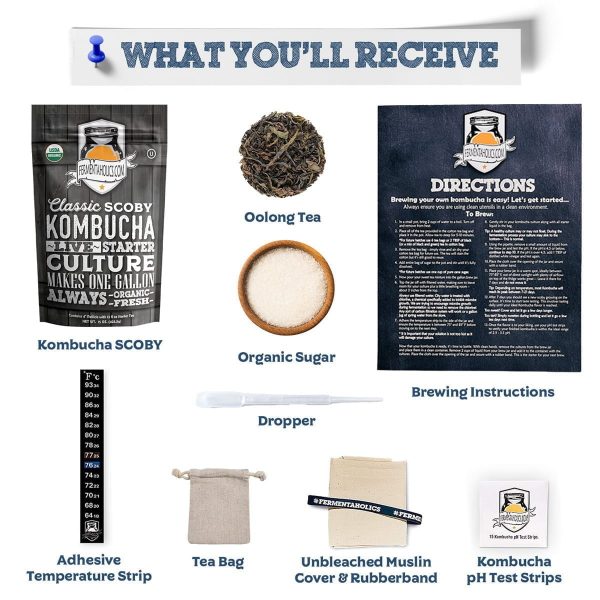Kombucha Ingredients Pack