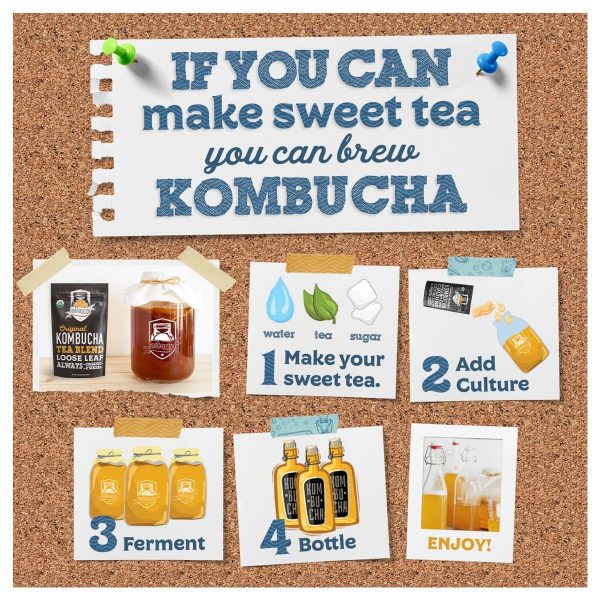Home Brewing Kombucha Kit