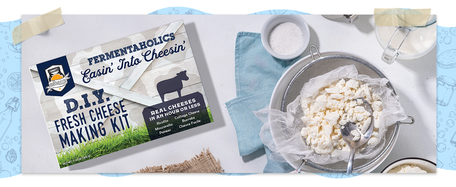 Diy Fresh Cheese Making Kit
