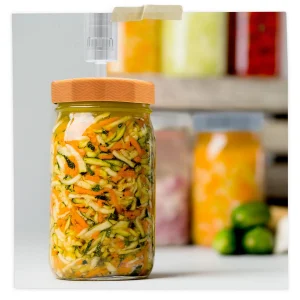 3-Piece Airlock for Mason Jar Lids