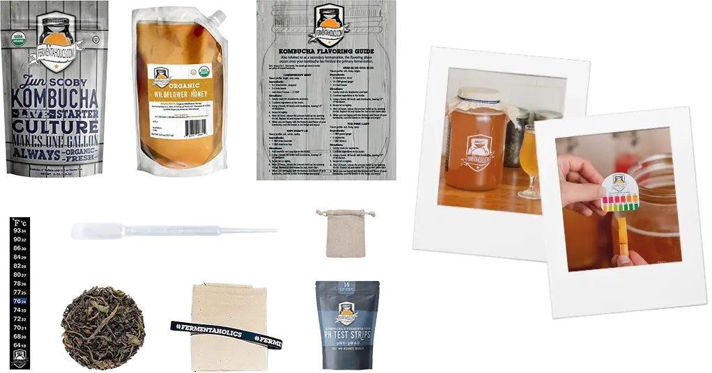 1 Gallon Jun Kombucha Ingredient Pack M01B