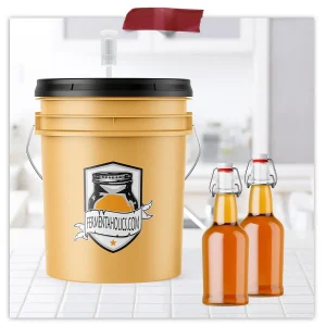 16 oz Flip Top Bottles