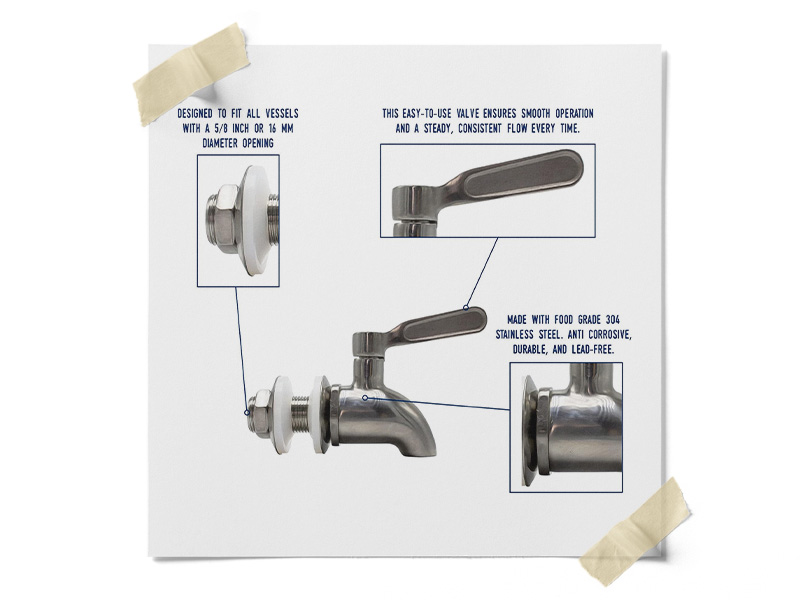 Longer-Lasting Spigot