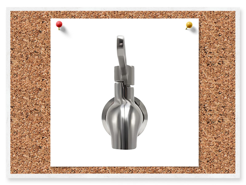 Clog Free Spigot