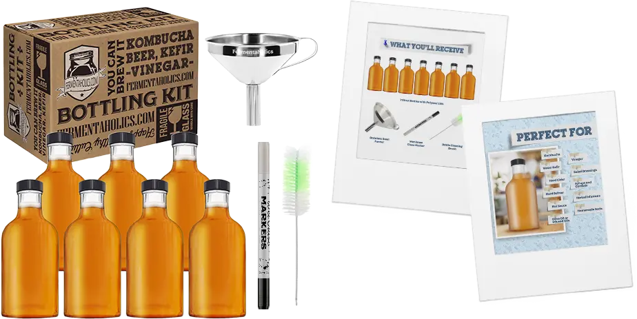 Stout Style Kombucha Bottling Kit