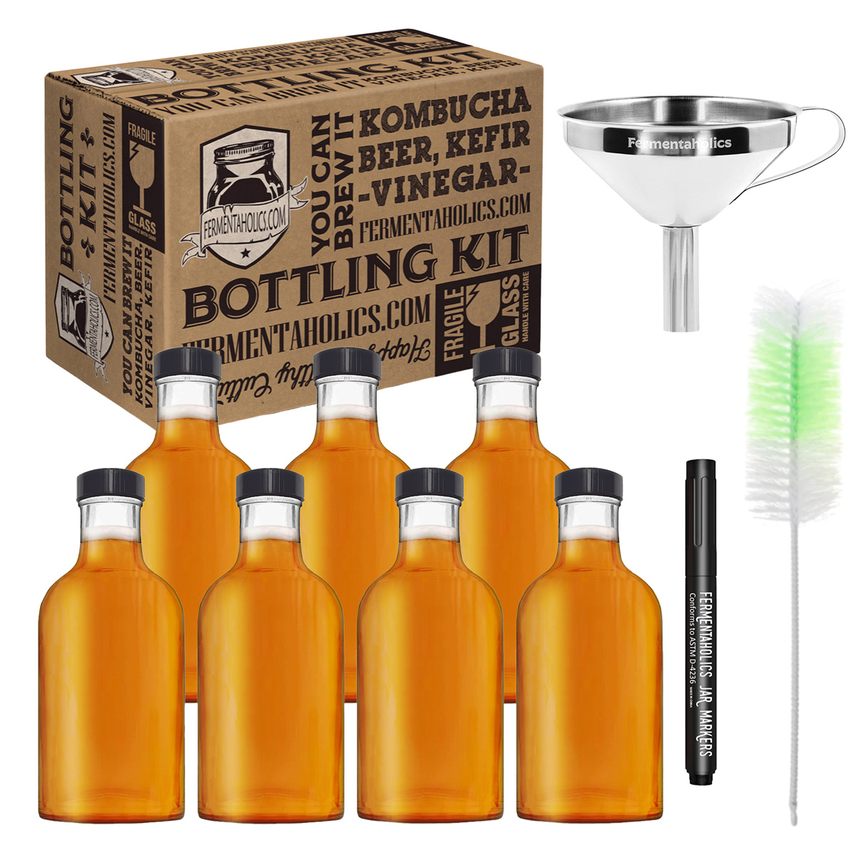 Stout Style Kombucha Bottling Kit