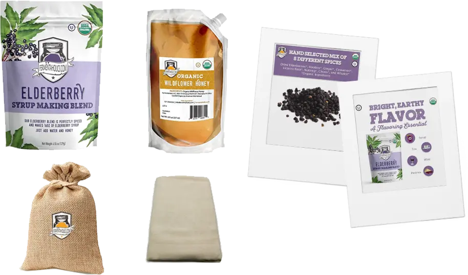 Organic Elderberry Kit