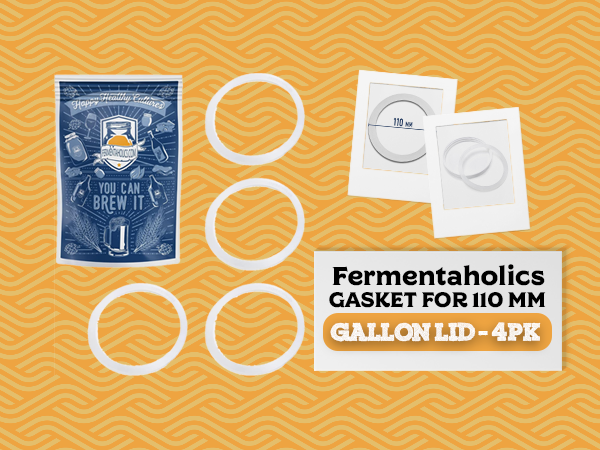 Silicone Gasket For Standard 110 Mm Gallon Lid