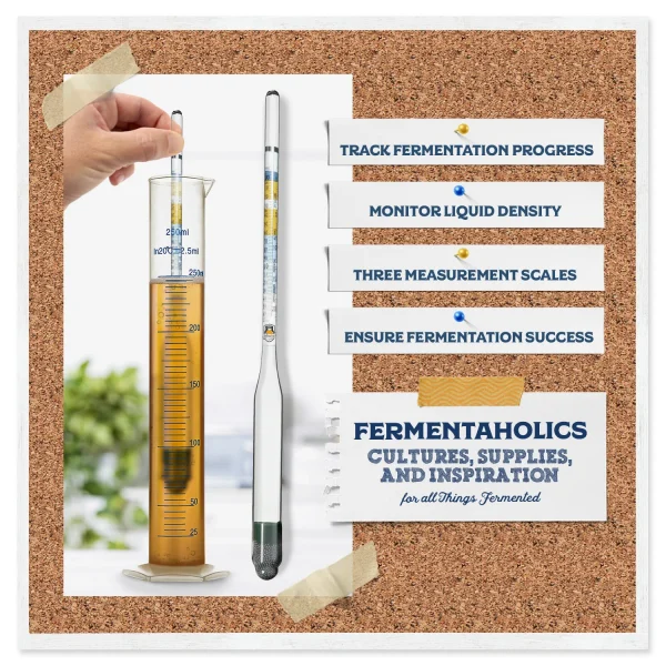 Universal Triple Scale Hydrometer Kit