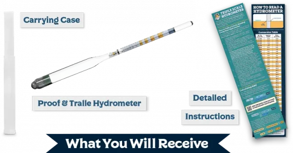 Proof And Tralle Hydrometers