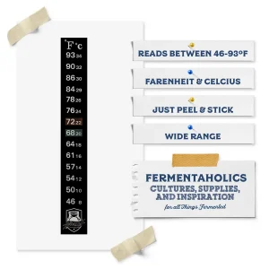 3 Pack Adhesive Temperature Strips