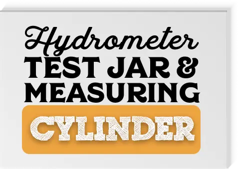 Hydrometer Plastic Test Jar