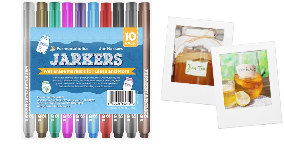 Jarkers 10 Pack Jar Markers