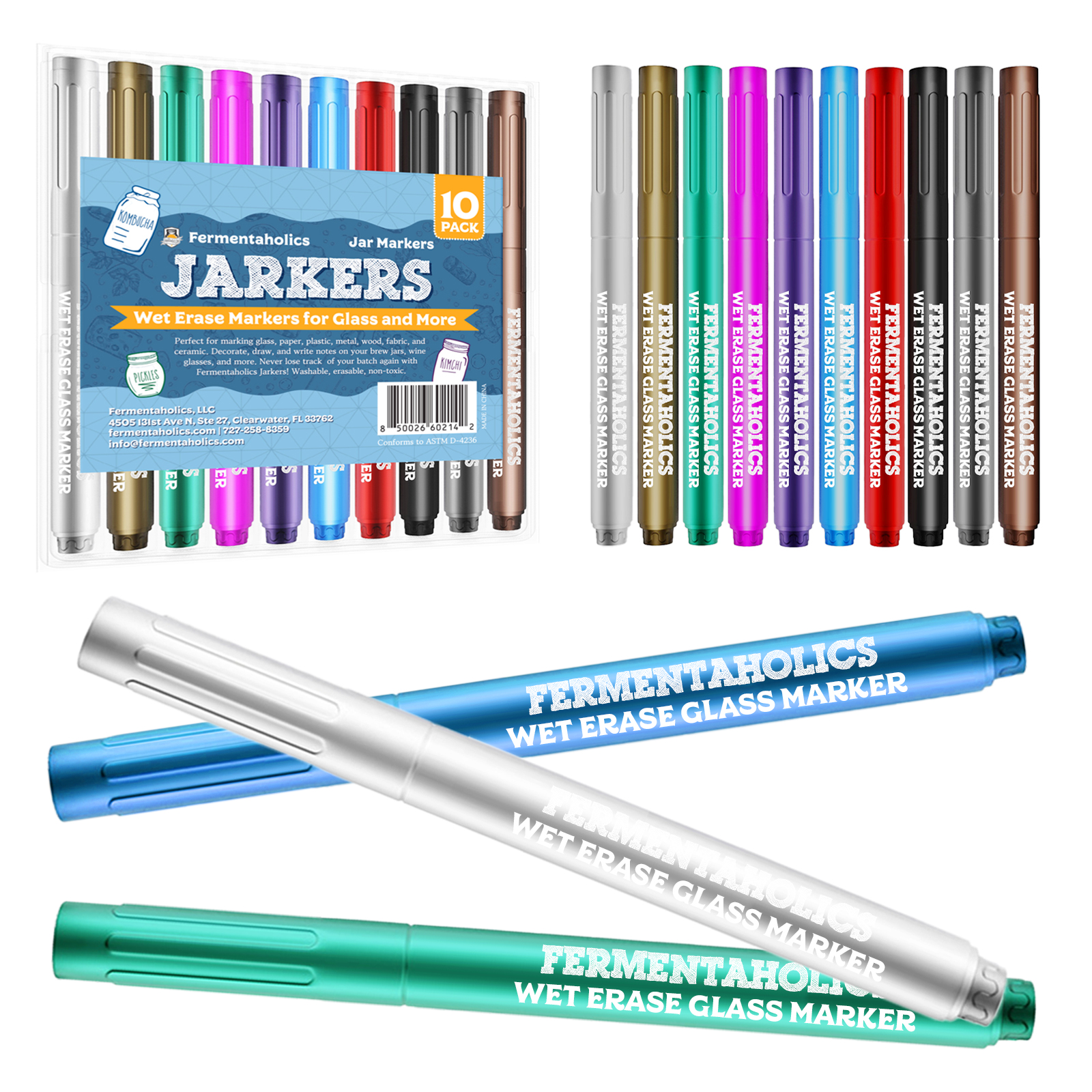 Jarkers Wet Erase Jar Markers