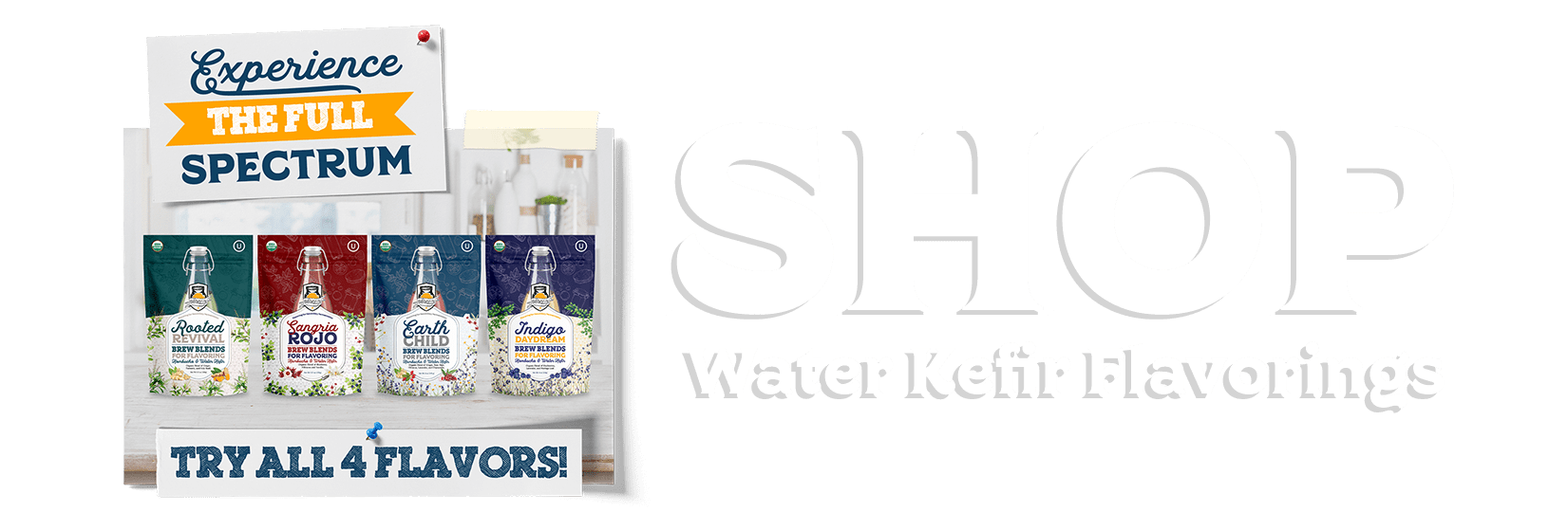 FullBanner Shop Water Kefir Flavorings