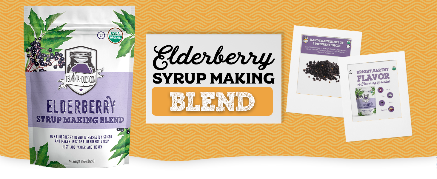 Elderberry Syrup Making Blend