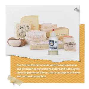 Liquid Rennet for Cheesemaking