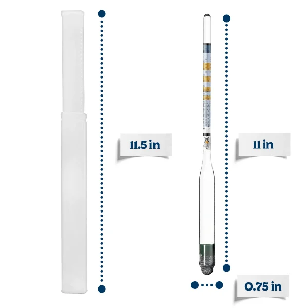 Proof And Tralle Hydrometer