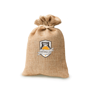 Elderberry Syrup Kit in Burlap Drawstring Bag