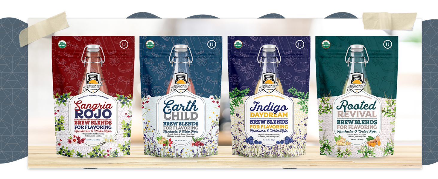 Second Fermentation Kombucha Flavors