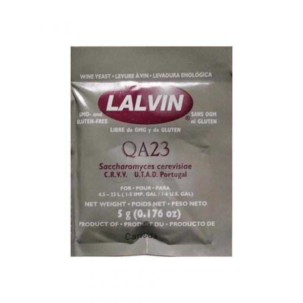 Qa23 Lalvin Active Freeze-Dried Wine Yeast