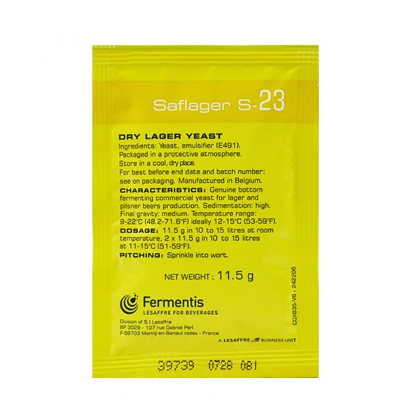 Saflager S-23 Dry Lager Yeast