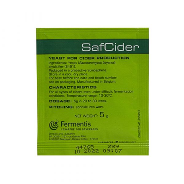 Safcider Cider Yeast