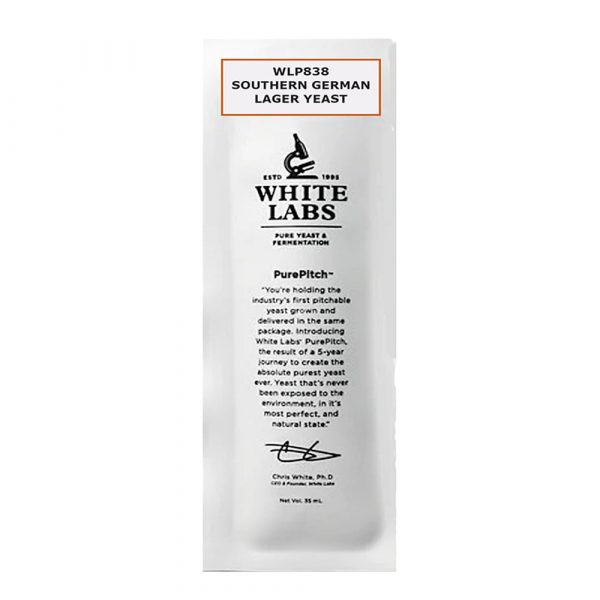 White Labs Wlp838 Southern German Lager Yeast