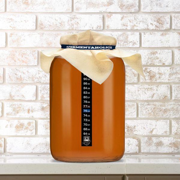 Unbleached Muslin Kombucha Cover